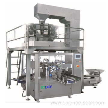 Automatic Vertical Coffee Bean Rotary Packing Machine